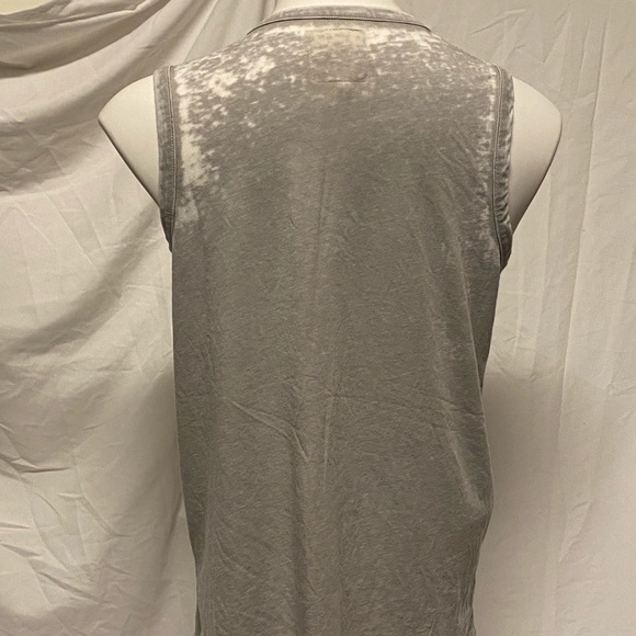 Chaser Grey Burn-Out Tank Top M - Picture 3 of 5